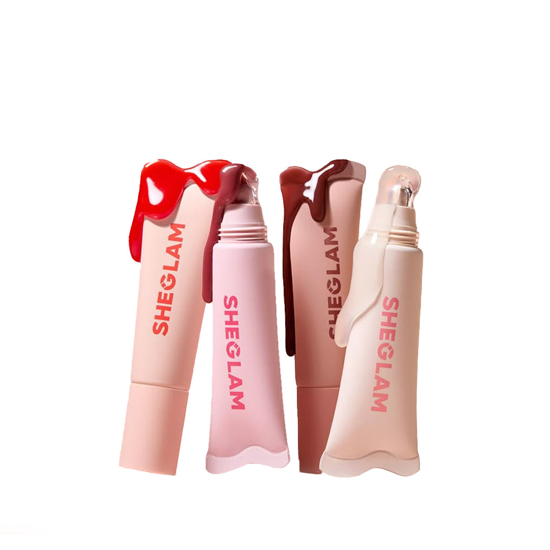 ( 4 pieces 50% offer ) Sheglam Crystal Glaze